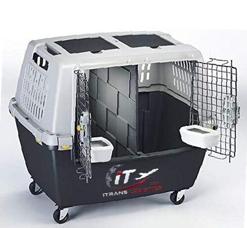 double door crate